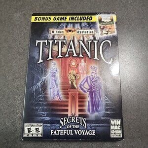 NEW Hidden Mysteries: Titanic Secrets of the Fateful Voyage Windows/Mac 2009
